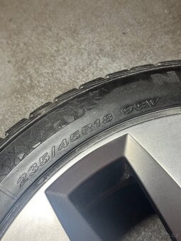 ALU Kola ŠKODA 5x112 R18 CASSIOPEIA Zimní Pneu 235/45/18 - 8