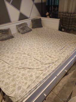 Prodám rozkládací postel hemnes - 8