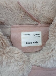 Koženková bunda Zara, vel. 164 - 8