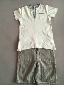 ZARA dětský letní set kraťasy/košile 5ks vel. 140 - 8