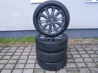 LETNÍ ALU KOLA 5 X 114.3 225 55 19 MAZDA CX 5 ORIGINÁL - 8