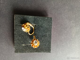 Náušnice zlaté - 8