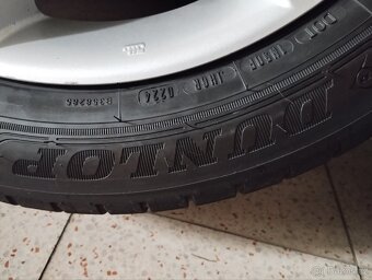 ALU 5x114,3 r16x7j ET 55, 205/55/16 Goodyear zánovní - 8