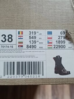 Nové kožené kotníkové boty kozačky Lasocki vel. 38 - 8