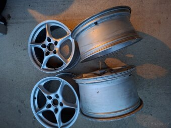 Porsche 911,typ 996 facelift sada origo alu kol - 8