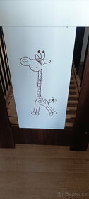 Dětská postýlka s motivem safari žirafky - 8