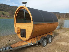 Pronájem mobilní sauny, mobilní sauna, venkovní finská sauna - 8