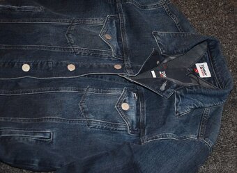 HILFIGER TOMMY Jeans - modrá, bunda ,velikost "M", NOVÁ - 8