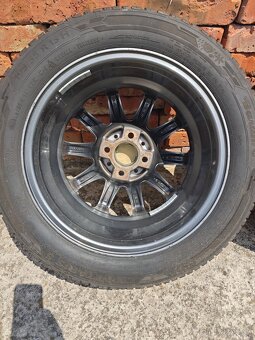 ALU 4x100 15" s celoročními pneu 195/55 R15 - 8