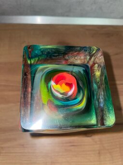 Luxusní váza z hutního skla - Art Glass PRINC - 8