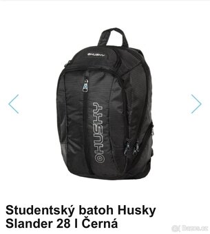 BATOH Husky Office Slander 28L Černý - 8