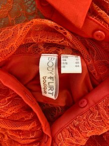 Krásné krajkové košilové maxi šaty - nové vel. 38 - 8