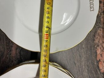 Staré talíře s logem Zdaz - Žďas Žďár nad Sázavou - 8