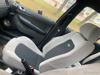 Prodám kompletní interiér Škoda Fabia RS – černé provedení - 8