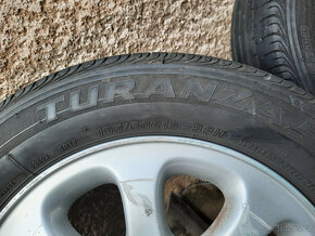 VOLVO Alu kola 4x + pneu BRIDGESTON 195/60/R15 - 8