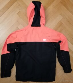 Dětská černo-oranžová bunda Alpine Pro vel. 152 / 158 - 8
