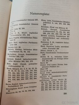 Wehrmacht/Protektorát - E. Moravec -Konec Benešovy republiky - 8