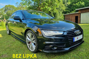 LIPKO LIPO SPOJLER AUDI A6 A7 PREDNÉHO NÁRAZNÍKU NA NARAZNIK - 8