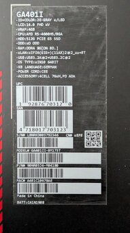 Herní notebook ASUS ROG Zephyrus G14, R5, 8/512, GTX1650 - 8