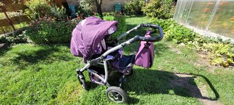 Krásný multifunkční kočárek LARGO -pěkný zachovalý - 8