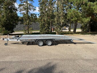 Přepravník snížený, kurtování celá plocha 450x210cm, 2700kg - 8