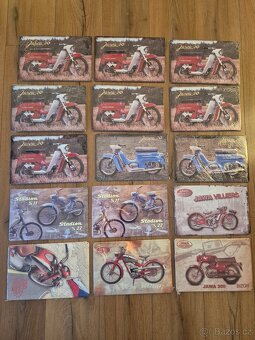 Plechova cedule JAWA 20 pionýr - 8