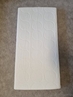 Dětská postýlka IKEA SUNDVIK - bílá + matrace SKONAST - 8