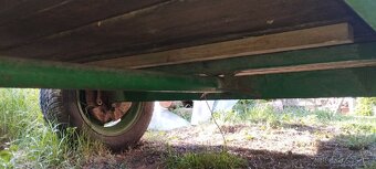 Přívěsný vozík za auto/traktor/čtyřkolku bez TP - 8