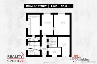 Prodej, domy/rodinný, 187 m2, 51231 Roztoky u Jilemnice, Sem - 8