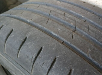 4x plechové disky 5x108 + pneu letní 215/60 R16 - 8