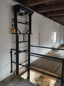 Plošinový výtah ke zdi vrátek zvedák - 8
