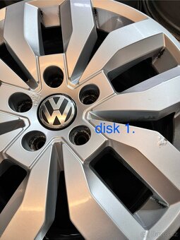 5x120 R17 Alu VW Amarok originál disky - 8