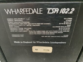 repro Wharfedale RARE VINTAGE SPEAKERS rok 1982 - 8