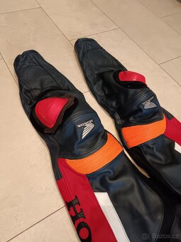 Honda Repsol-Pánská kožená moto kombinéza, originál Honda - 8