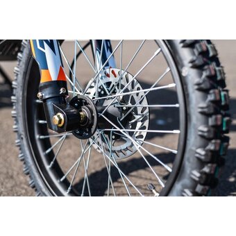 Pitbike Leramotors Jaguar 125ccm, kola 17/14, orange - 8