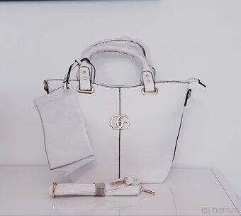 Gucci úplně nová kabelka s peněženkou bílá - 8