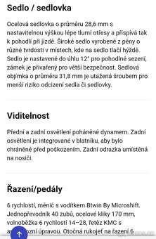 Městské jízdní kolo dámské - 8