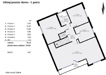 PRODEJ RODINNÉHO DOMU 6+1, BESEDNICE, OKR. ČESKÝ KRUMLOV - 8
