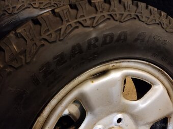 DISKY 5X100 SUBARU FORESTER možno+ZIMNÍ PNEU 8,5mm 205/70R15 - 8