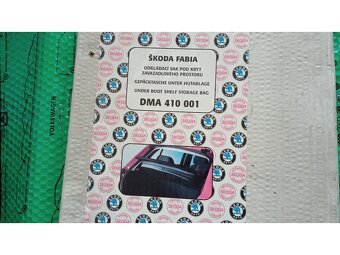 odkládací vak pod plato Škoda Fabia I (6Y) DMA410001 - 8