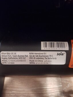 Autosedačka Joie bold R (9-36 kg) ISOfix/pás - 8