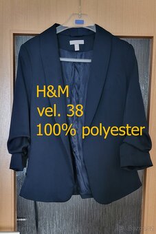 Pytel plný dámských kardiganů a sak, vel. 36-38 - 8