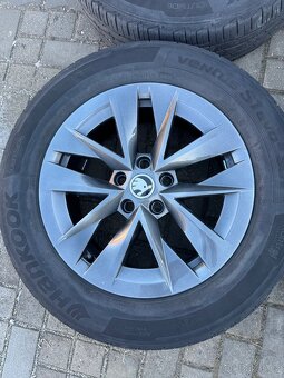 ORIGINÁL Alu Škoda ROTARE R17, 5x112 - LETNÍ - 8