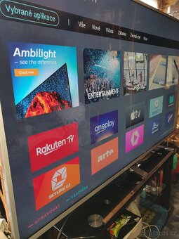 Prodám velkou 4K UHD Android Smart TV Philips 149cm,OnePlay - 8
