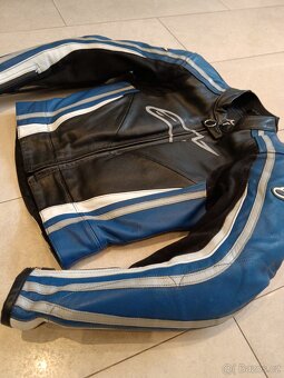 Alpinestars Octane-Dámská(Dětská) kožená moto kombinéza - 8