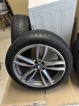 Alu kola BMW 6 5x112 r19 Originál, M paket, zimní pneu - 8