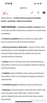 18-dílná sada do postýlky - 8