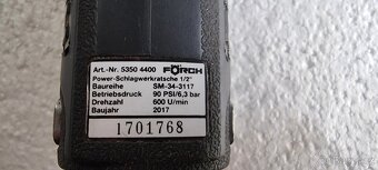 Pneu příklepová ráčna 1/2” 122 Nm,kvalitní, výkonná - 8