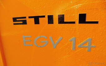 Vysokozdvižný vozík Still egv14, paletový vozík, ručně veden - 8