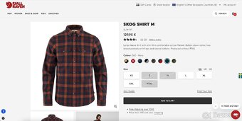 Outdoorová košile Fjallraven Skog Shirt M | vel. L - 8